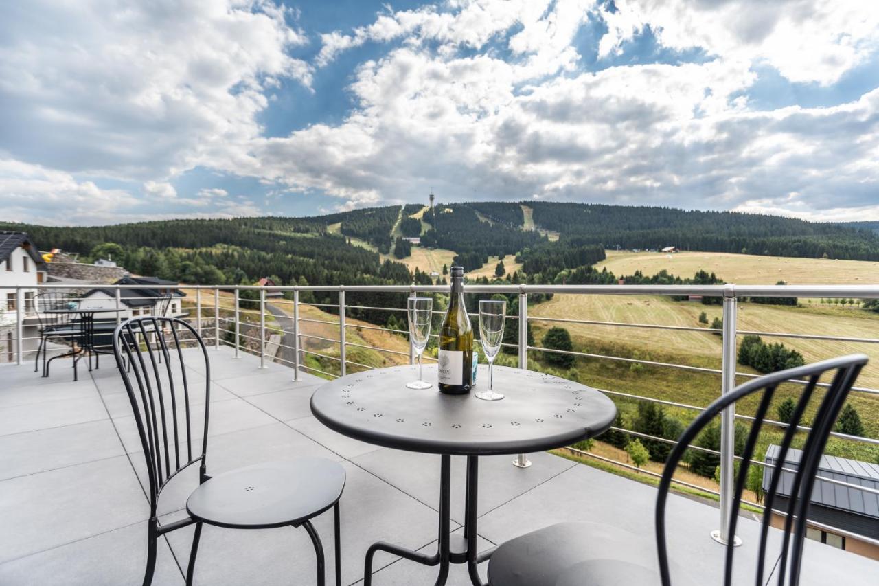 Wellness Villa Klinovec Views Loučná pod Klínovcem Kültér fotó