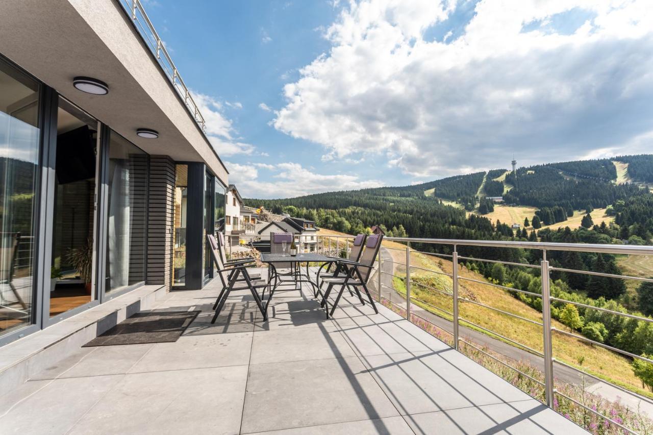 Wellness Villa Klinovec Views Loučná pod Klínovcem Kültér fotó