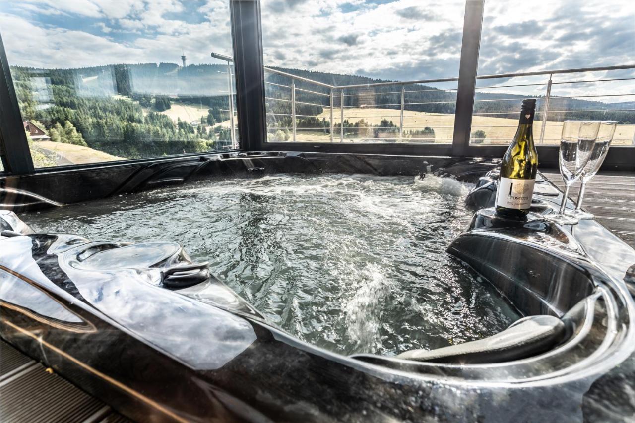 Wellness Villa Klinovec Views Loučná pod Klínovcem Kültér fotó
