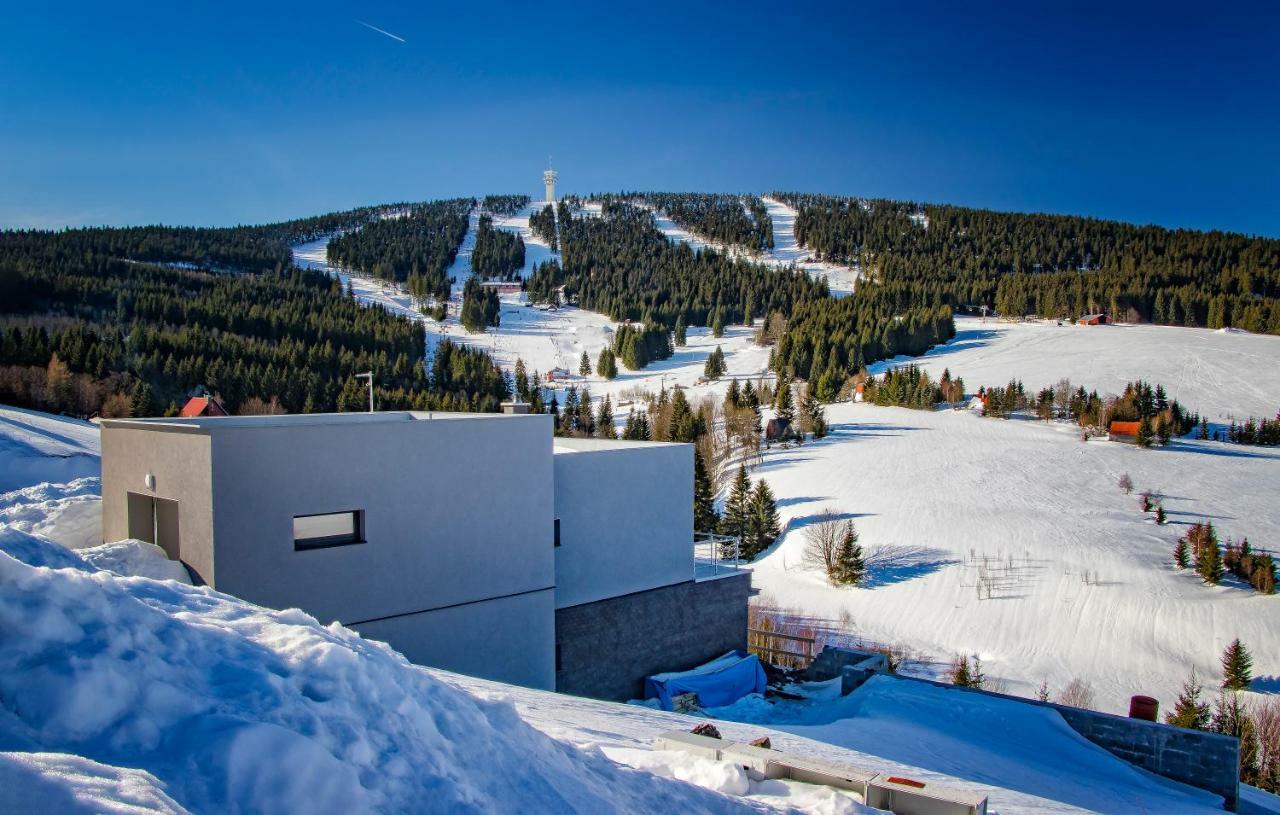 Wellness Villa Klinovec Views Loučná pod Klínovcem Kültér fotó