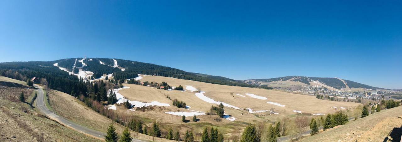 Wellness Villa Klinovec Views Loučná pod Klínovcem Kültér fotó